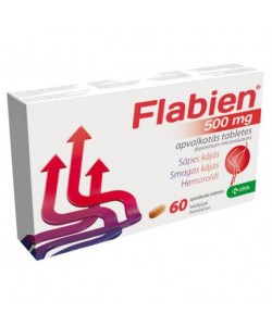 Flabien 500mg apvalkotās tabletes N60