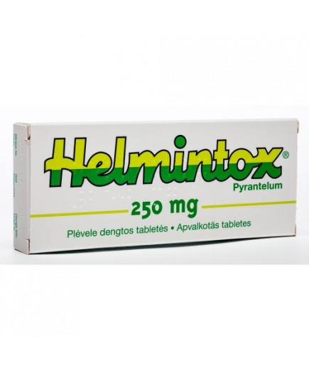 Helmintox 250 mg apvalkotās tabletes N3