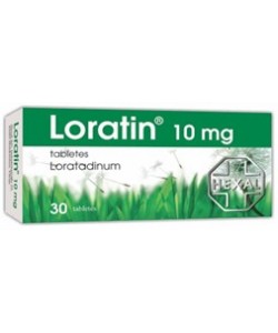 Loratin 10mg tablets, N30