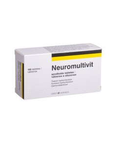 Neuromultivit apvalkotās tabletes N100