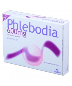 Phlebodia 600 mg apvalkotās tabletes N30